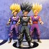 Anime Dragon Ball Z Comics Color Sun Gohan Super Saiyan Battle Damage Figure PVC Action Figure Doll Statue Collect Model Toys