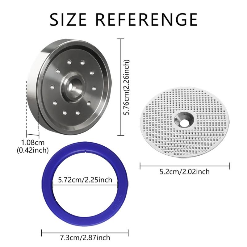 Stainless Steel Tune Up Kit  for BES900XL BES920X BES980XL BES990 Espresso Shower Holder Precisions Screen Gasket