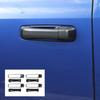 Carbon Fiber Exterior Door Handle Decor Cover Trim For Dodge RAM 1500 2010-2017