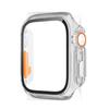 9th Gen Apple Watch 678910 Ultra 49mm PC + Tempered Glass Protective Case