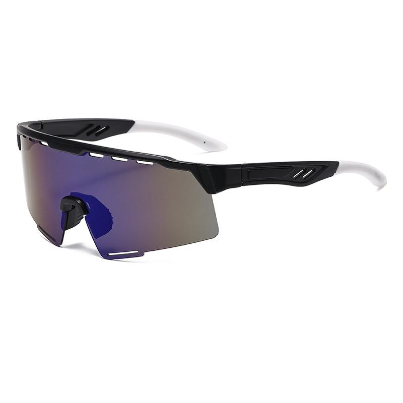 Outdoor sunglasses fashion UV protection cycling glasses colorful coated sports glasses wholesale