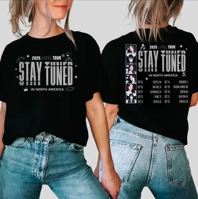 Stayc Stay Tuned Tour 2025 T-Shirt, Stayc I Want It Unisex T-Shirt Unisex T-Shirt