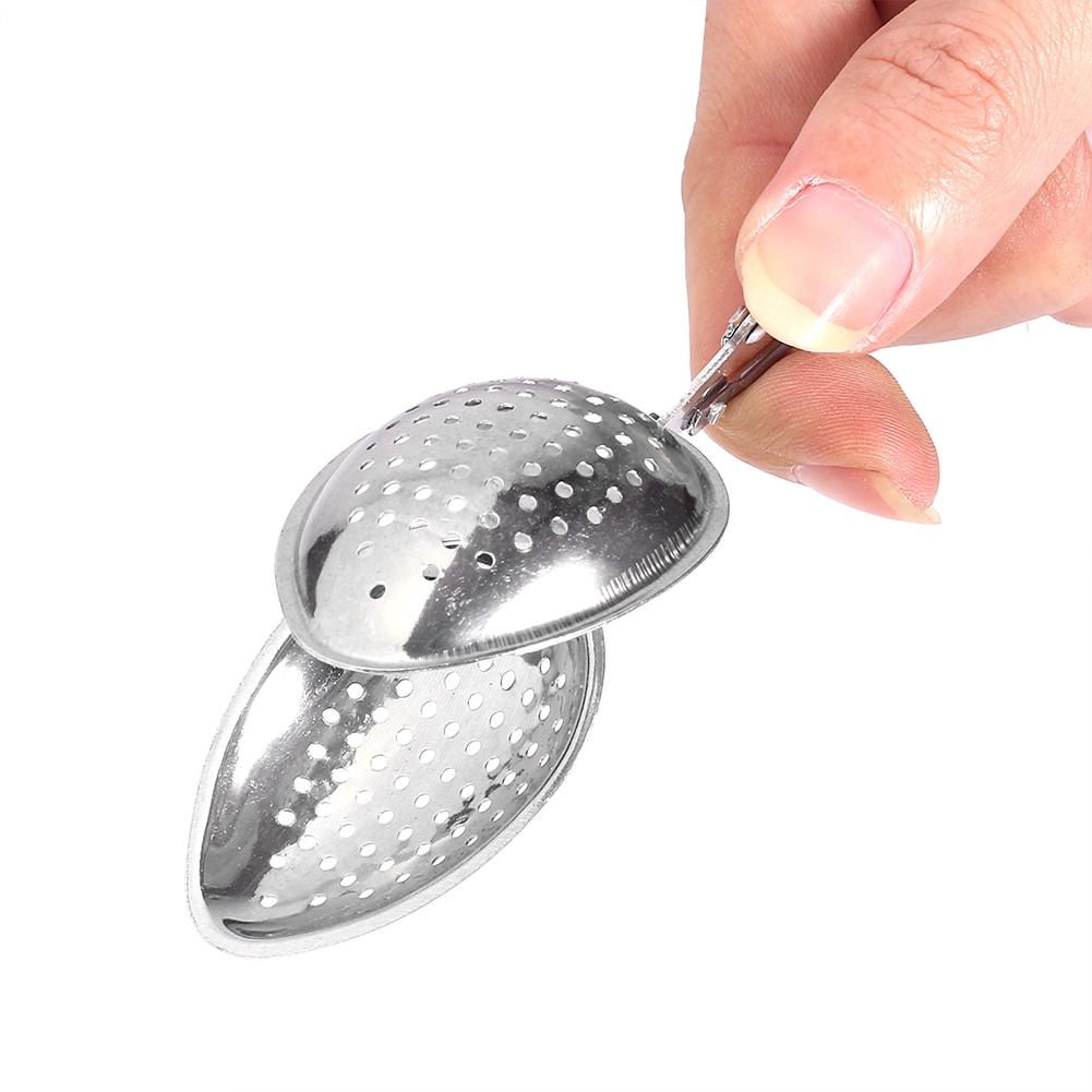 Stainless Steel Loose Tea Infuser Leaf Strainer Filter Diffuser Herbal Spice Water drop Pincher