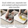 Durable Steel Stainless Steel Cutting Board Portable Design Scratch Resistant Board  Cheese Cutting
