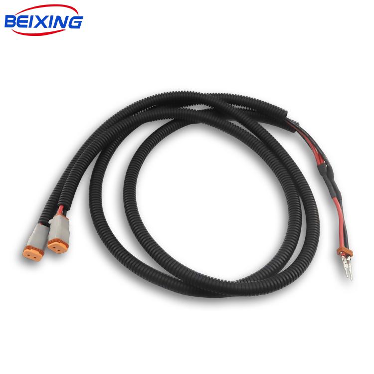 Cable Assembly Manufacturer Customized Copper Core Electrical Wire Harness Automotive Car Computer Electronic Use PVC IP66 Rated