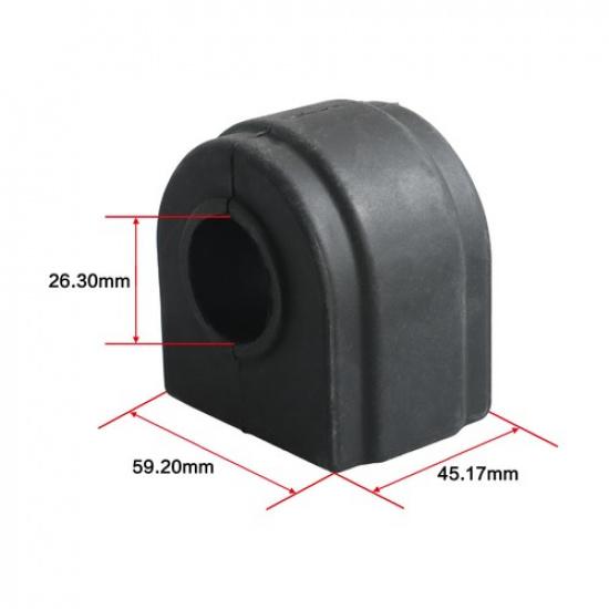 2Pcs Front Stabilizer Sway Bar Anti Roll Bushing Fit For 07-14 BMW X5 E70 X6 E71