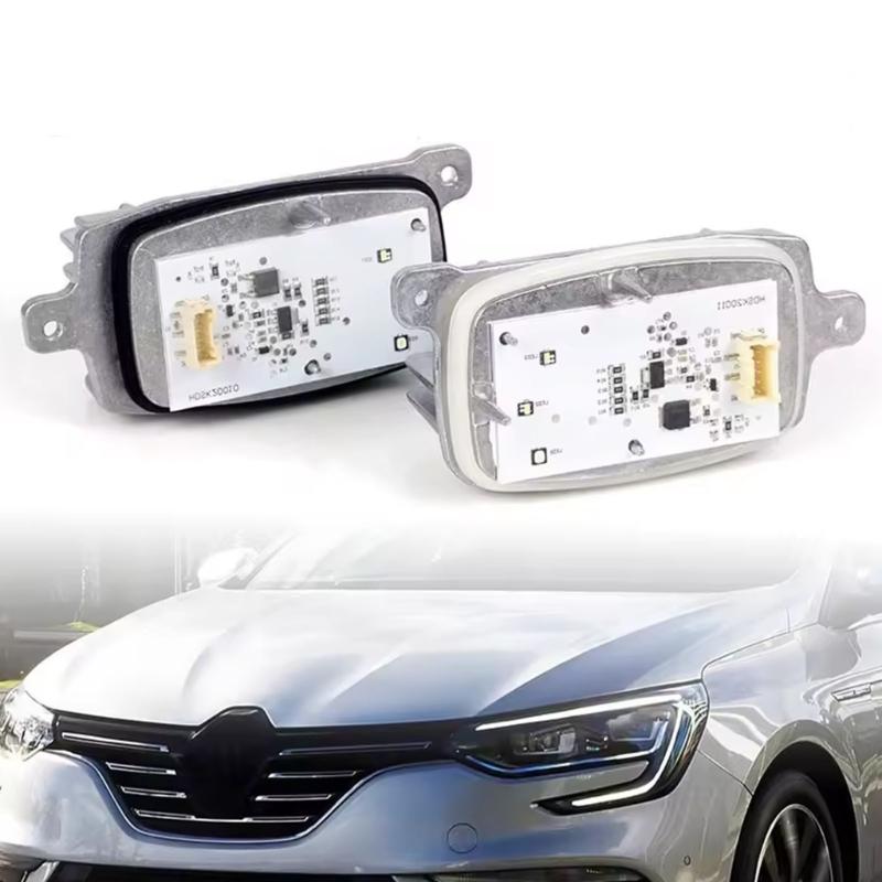 Pack of 2 Multifunctional Headlight DRL Units Supporting Fog Lights Turn Signals High Current 10A Capacity Fast Response