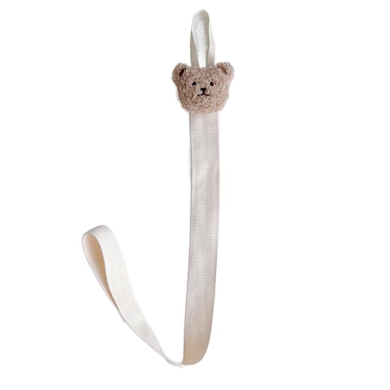 

Милый ремешок для хранения заколок для волос с мишками для женщин бежевый