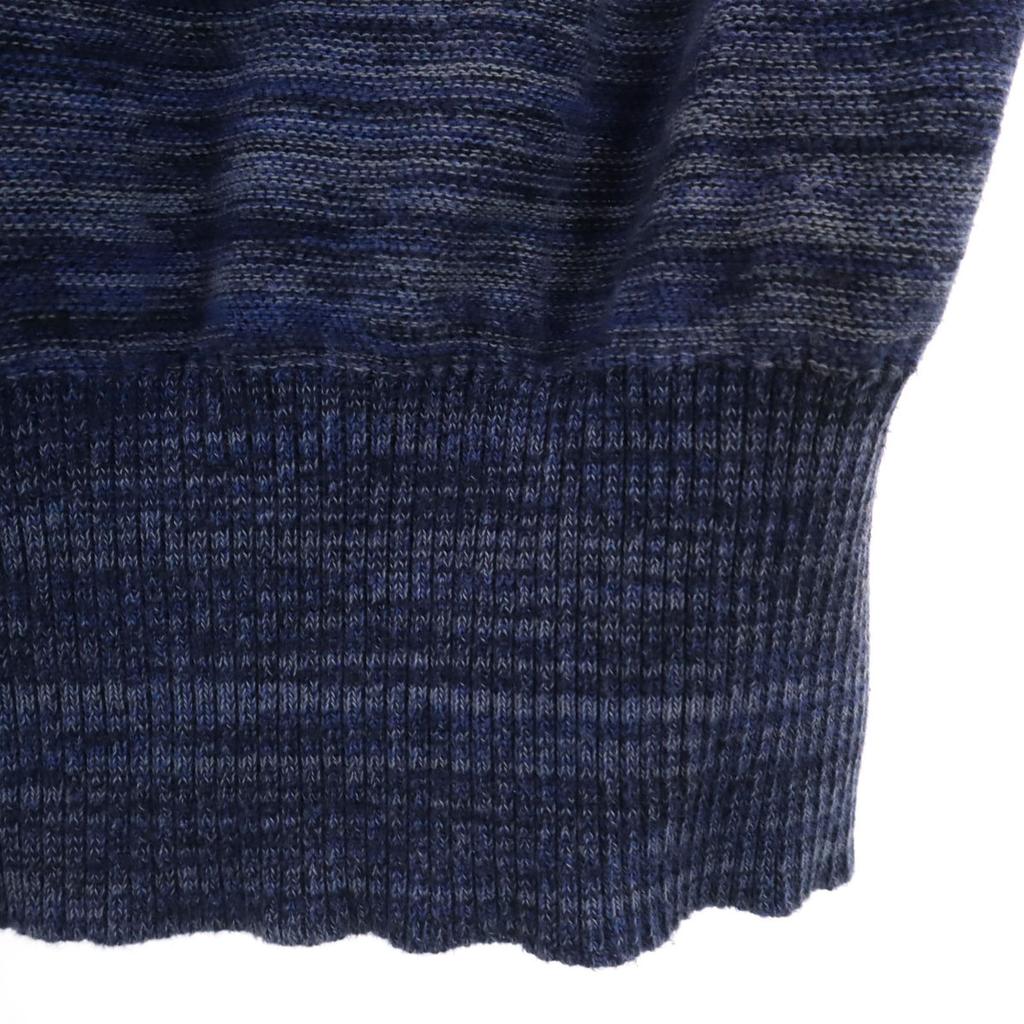 DIESEL Long sleeve knit one piece S blue Women Used