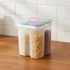 Sealed Food Storage Container Dustproof Divided Food Storage Container Multi-Compartment Pantry Canister Large Capacity