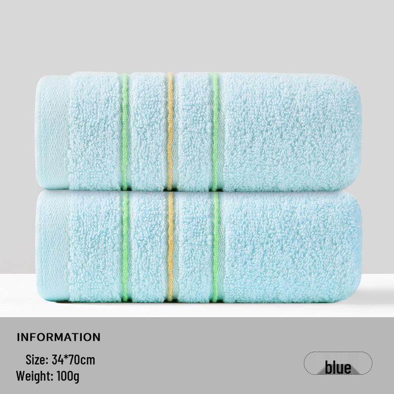 Thickened Soft Absorbent Cotton-Poly Face Towel - Gift for Home Use