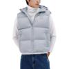 MLB Solid Color Hooded Fitted Sleeveless Down Vest Unisex Vest 3ADVB0436-50GRS