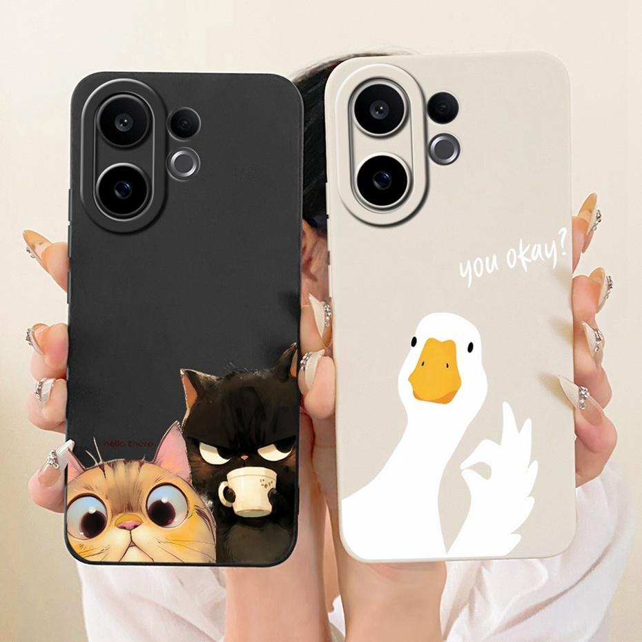 New Fashion Phone Case For Vivo V60 / V60 Lite 4G 5G Soft Silicone Cases For Vivo V 60 V60lite Shockproof Covers Bumpers
