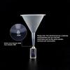 3 Pieces Clear Funnel Perfume Funnel Small Funnel Plastic Funnel for Lab Water Bottle Powder Filling Bottles