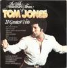 LP Record TOM JONES  20 Greatest Hits TJD11 DECCA 1974 UK Rock Used