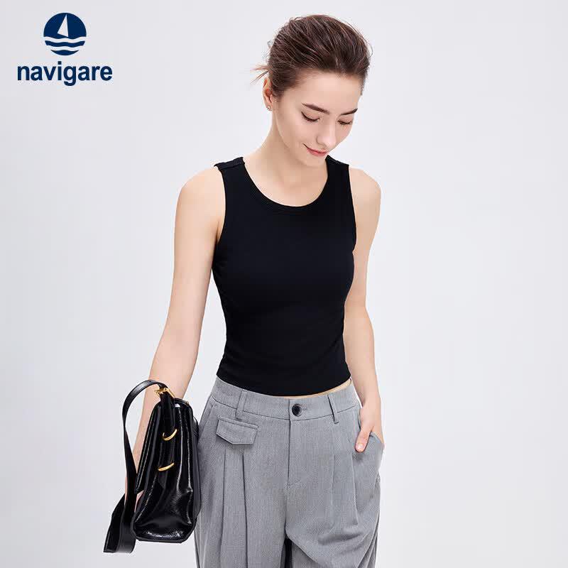 Navigare Women s Slim-Fit Stretch Vest Top M