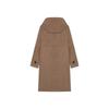 Teenie Weenie Women's Sheep Wool Blend Hooded Duffle Coat