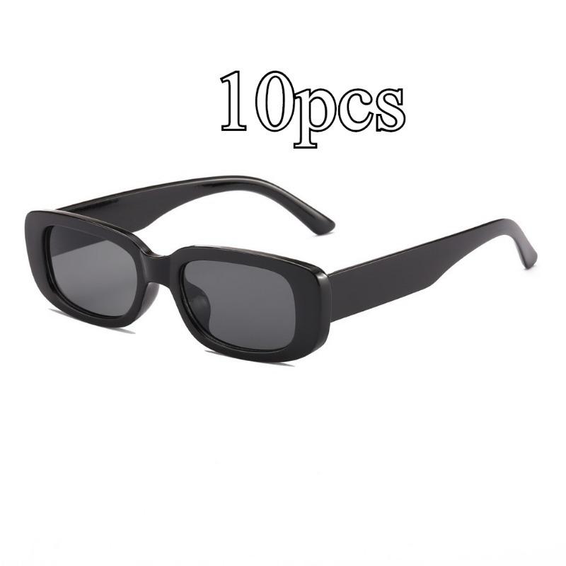 Korean Retro Square Child Sunglasses for Kids Fashion Oval Solid Color Children Eyewear UV400
