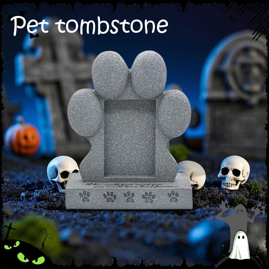 Pet Tombstone Pet Dog Resin Craft Memorial Animal Cat Tomb Memorial Ornaments