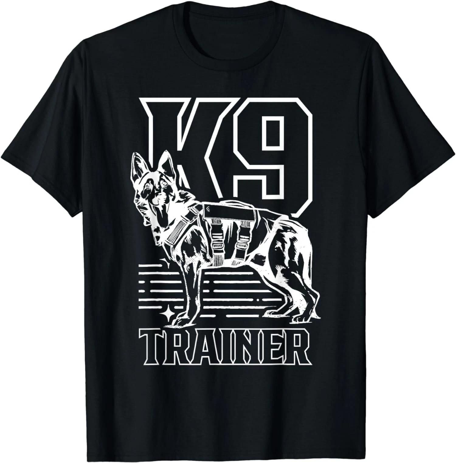 K9 Trainer K-9 Handler Service Dog T-Shirt Made In USA XS
