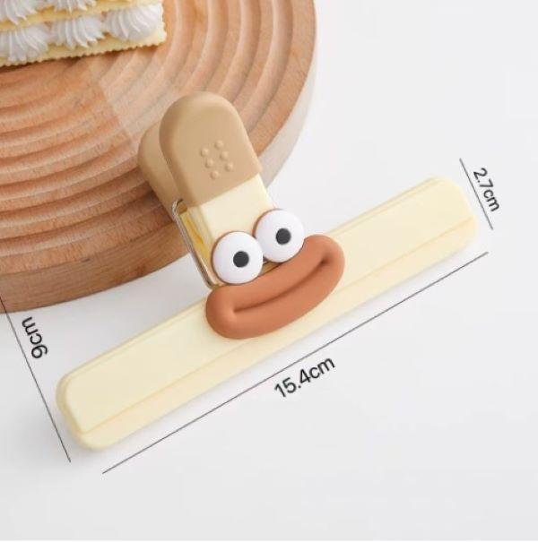 1Pcs Portable Sealing Clips for Food Bags Airtight Bag Clips Sealing Clip Strong Spring Chip Bag Clips Freshness Preserving Food Storage Clips