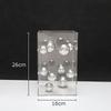 Modern Clear Acrylic Square Boxes Sculptures Creative Square Acrylic Cover Sphere Decor Porch Cabinet Crafts Ornament Home Decor