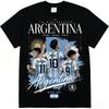 Unisex Argentina La Albiceleste Graphic T Shirt Messi Di Maria Alvarez World Cup Soccer Football Fan Gift Tee