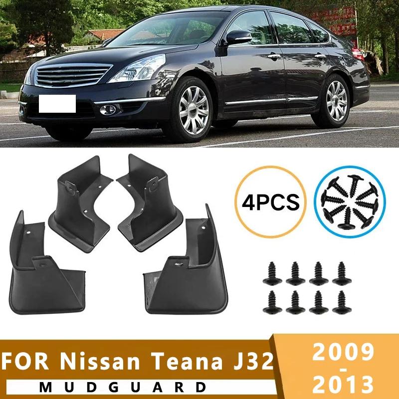 

Mud Flaps Fit for Nissan Teana J32 2009-2013 2010 2011 2012 Mudguards Tire Fenders Splash Proof Accessories Wheel Guards 4ps Teana J32 2009-2013