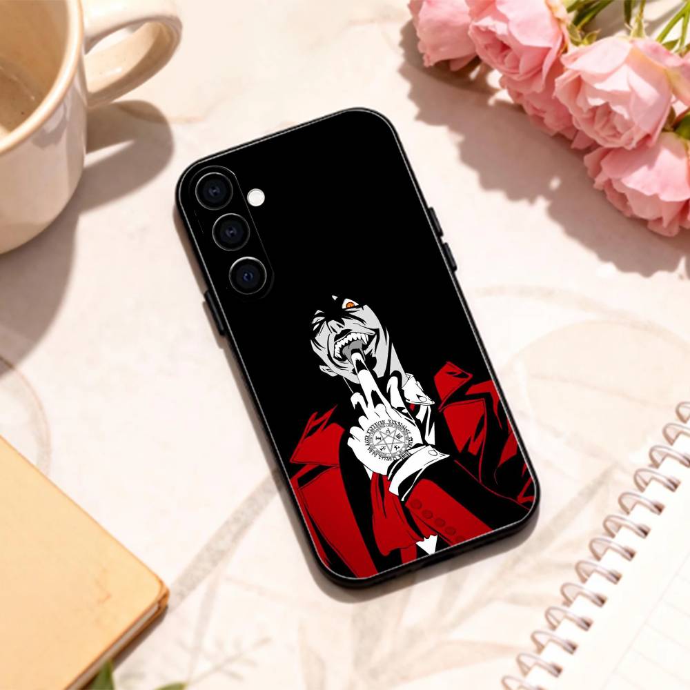 Gothic Hellsing U-Ultimate Phone Case For Samsung Galaxy A73,A72,A71,A70,A53,A52,A51,Others Soft Black Shell