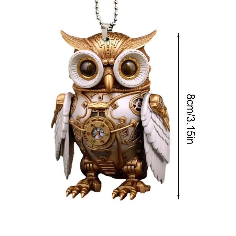 New Steampunk Owl Resin Crafts Set Kitties To Decorate Home Halloween Decorations