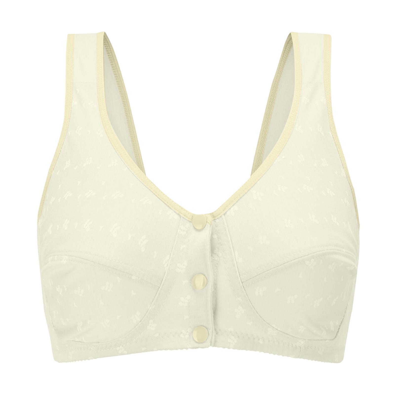 

Women s Underwear Front Buckle Without Steel Ring, Wide Shoulder Strap, Vest Style Bra, Plus Size Bra 42