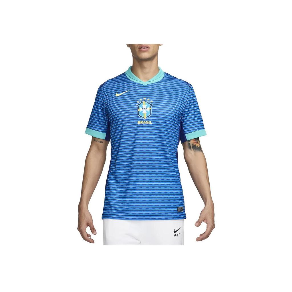 Nike Brazílie 2024 Stadion Venkovní replika dresu Soar/Light Retro/Dynamic Yellow Unisex Streetwear FJ4283-458