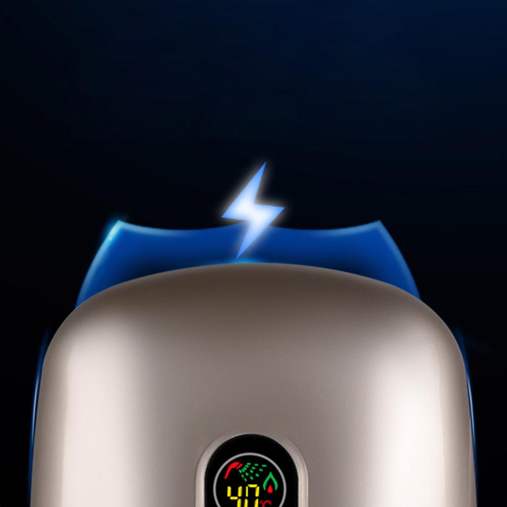 Electric Water Heater Waterproof Hot Water Quick Heating Heater Led Display Tankless Water Heater 3000w 110V