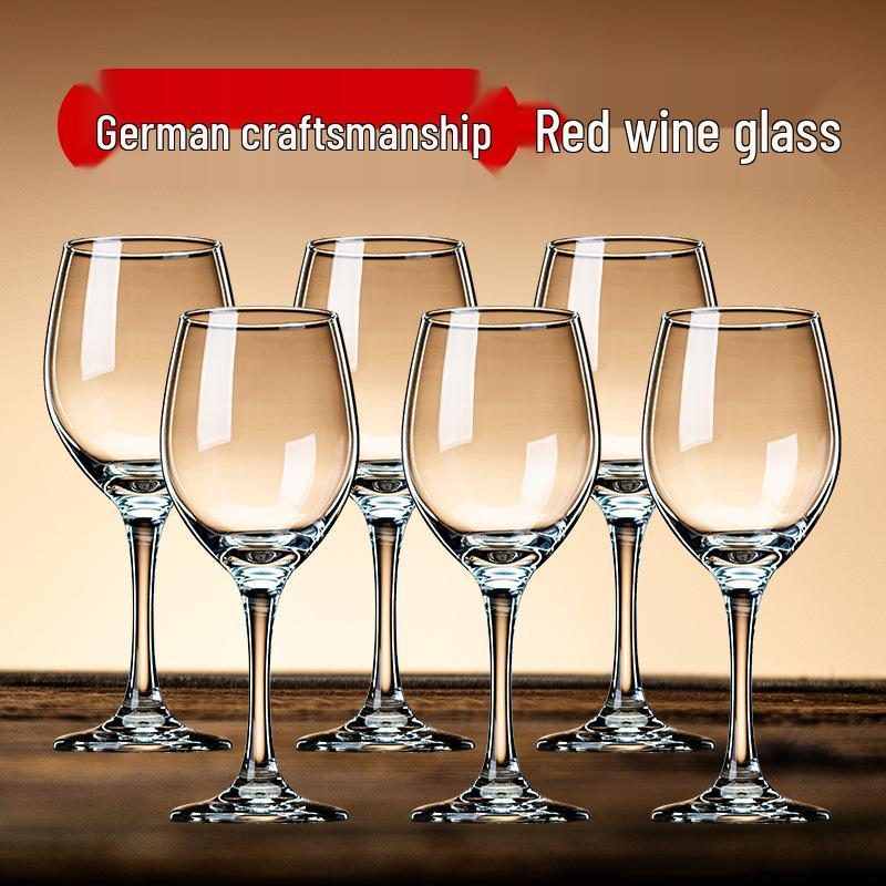 European Style Luxury Red Wine Glass Goblet - Elegant High-End Design