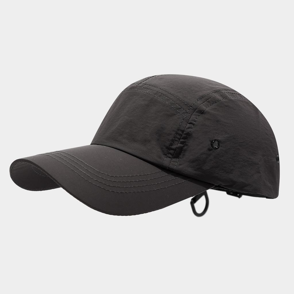 Parent-child quick-drying baseball cap, minimalist style plain color dome cap, literary and fashionable versatile sun hat