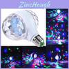 Luminous E27 6w Double-headed Led Ball Stage Rgb Light Bulb Excellent For Events