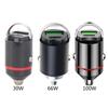 USB C Car Charger Adapter Cigarette Lighter USB Charger Fast Charging USB C Car Phone Charger PD30W/66W/100W