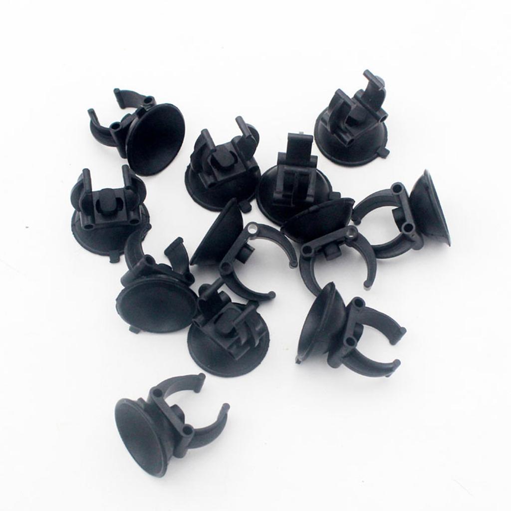 Aquarium Suction Cup with Clip Heater Holders Clamps for Fish for Tank Air Pump & Filter Accessories up to 1in Diameter