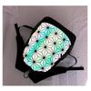 New Geometric Rhombus Backpack Unisex Travel Backpack Fashion Luminous Colorful Computer Backpack Women's Bag