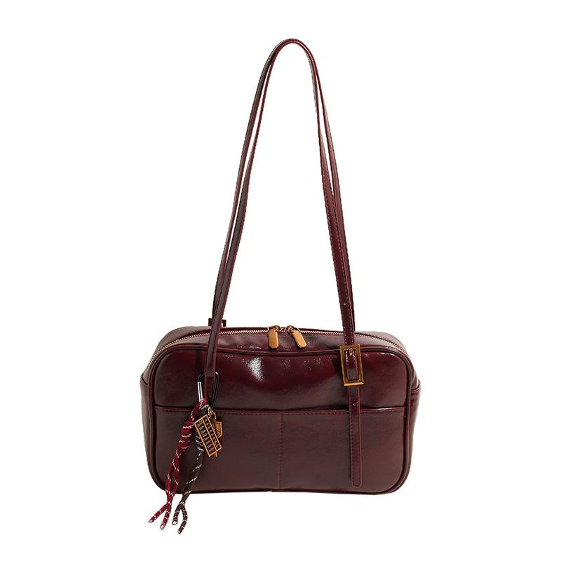 Podzimní a zimní textura Taška do podpaží Dámský oblíbený trend Ležérní móda Všestranná taška přes rameno v zahraničním stylu