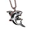 European and American Trend Fierce Great White Shark Fashion Punk Style Men's Jewelry Necklace Pendant