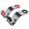 Universal Luxury Aluminum Alloy Seat Back Headrest Hooks Rear Storage Accessories