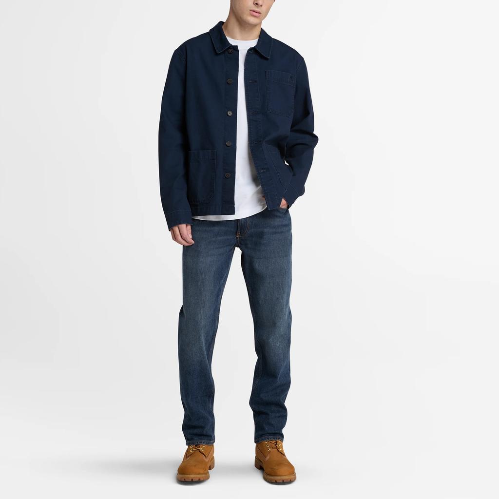 Timberland SS26 Mid-Rise Zipper Breathable Stretch Jeans Men jeans A6GM7-A11