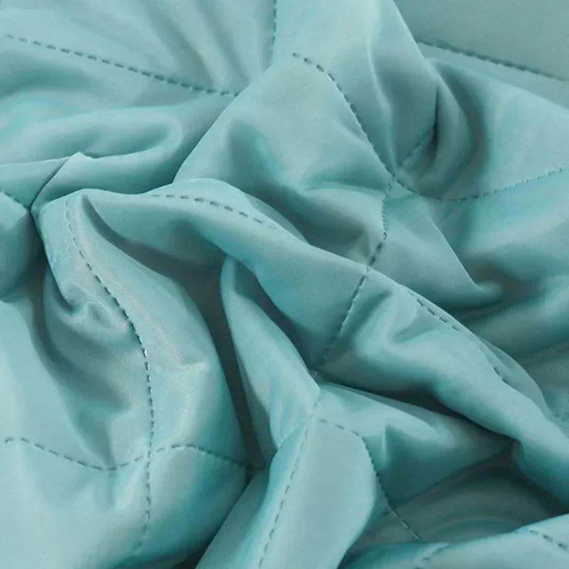 Mint Cool Feeling Antibacterial Ice Cream Summer Quilt Washable Summer Quilts Silk Air Conditioning Quilt SummerQuilt Comforter