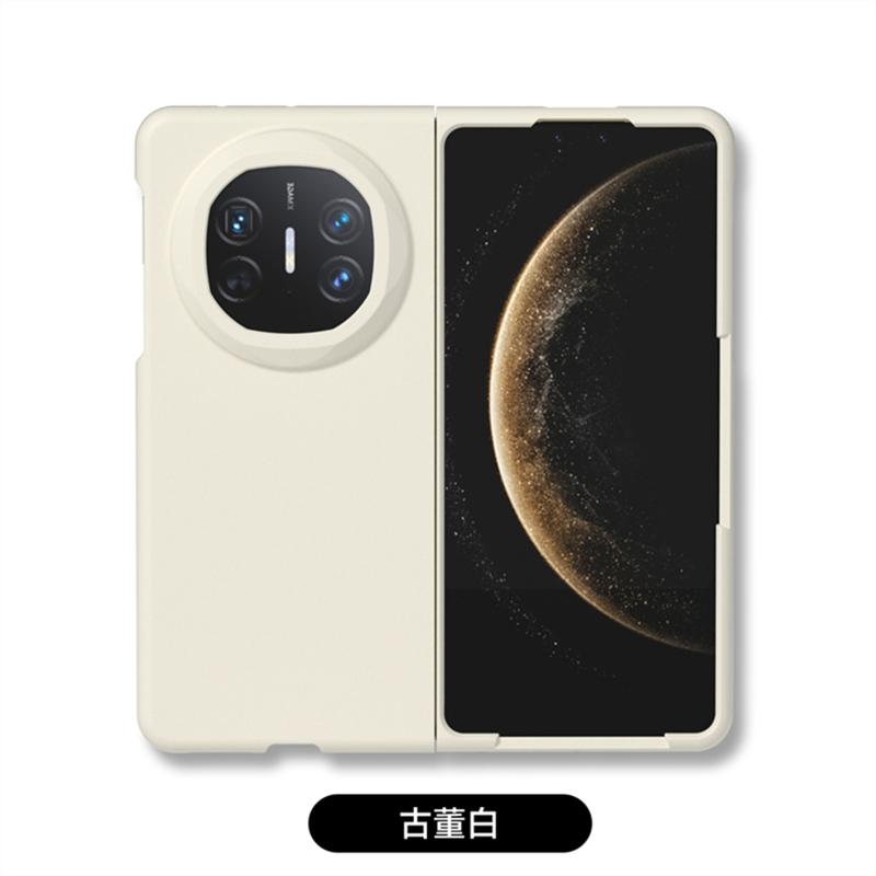Luxury Liquid Silicone Case For Huawei Mate X6 X5 X3 Comfortable Feel Built in Flocking Protection Phone Cover Shockproof Bumper