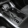 For 2026 Toyota RAV4 2PCS Center Console ABS Driving Control Panel Cover Decor Trim, 2026 RAV4 Hybrid&Plug-in Hybrid Interior Accessories-Carbon