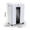 Deli 5-Level Security Commercial Office Shredder 27250 CN Plug (adapter Included)
