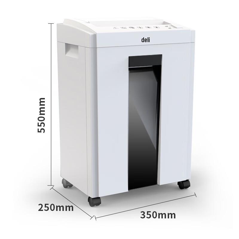 Deli 5-Level Security Commercial Office Shredder 27250 CN Plug (adapter Included)
