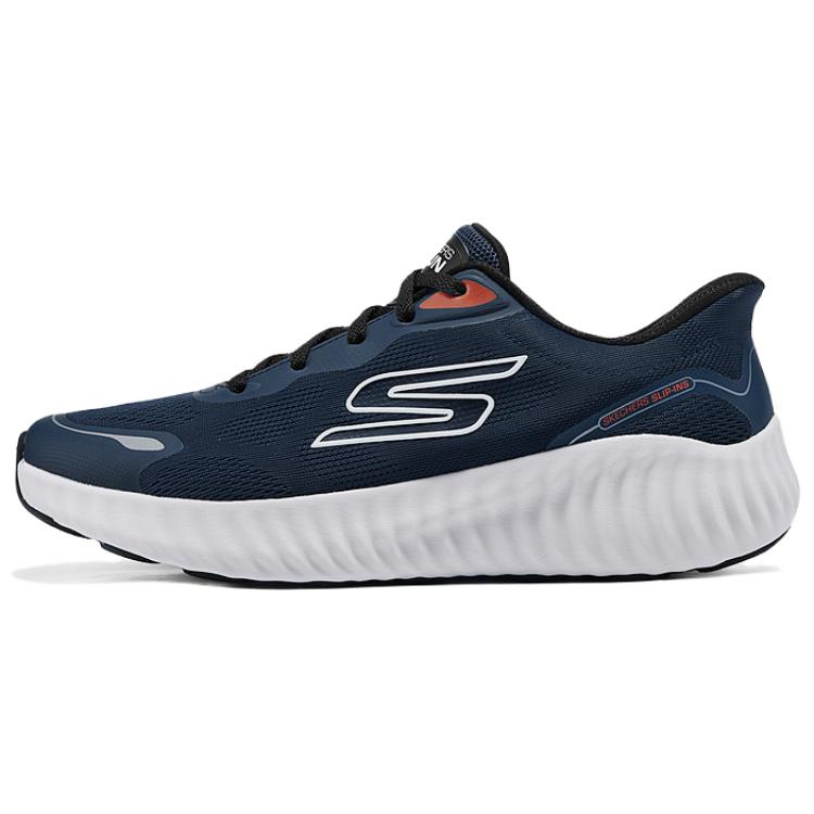 Skechers Go Run Now Удобные Мягкие Низкие Беговые Кроссовки Мужские кроссовки Темно-Синий 220392-NVY 39.5