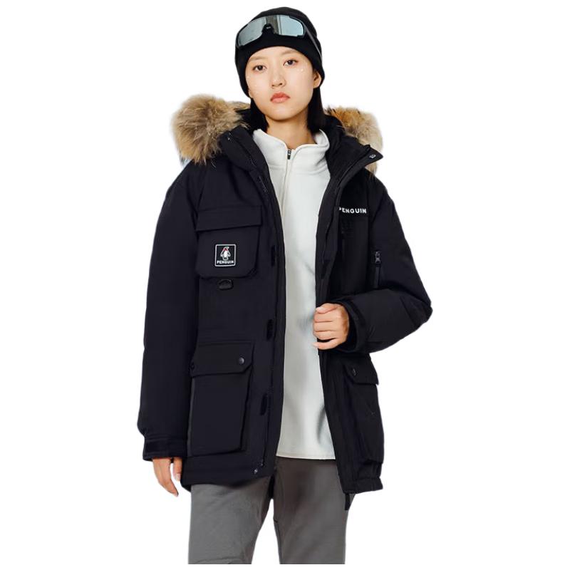 

Camel x Penguin Aurora Thickened 3-Proof Hooded Down Jacket XL